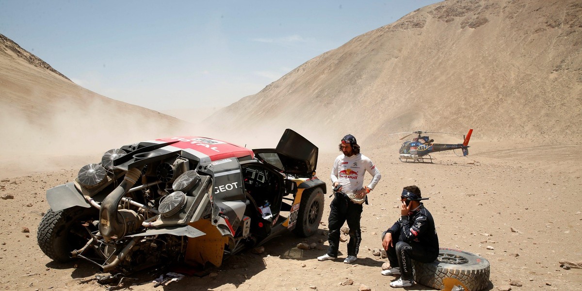 Dramat faworytów w Rajdzie Dakar!