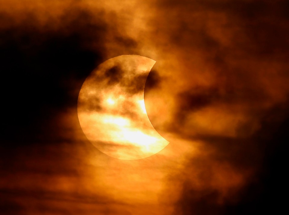 THAILAND SOLAR ECLIPSE (Partial solar eclipse seen in Thailand)