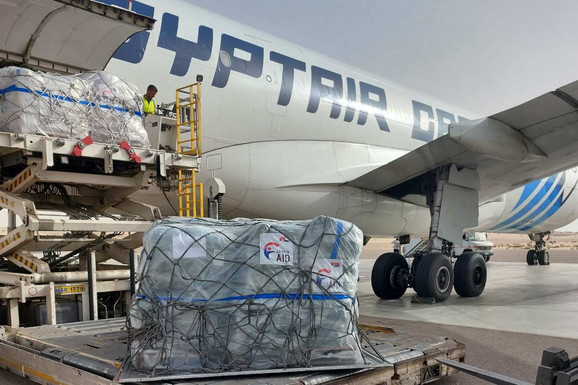Srbija poslala još jedan avion humanitarne pomoći palestinskom narodu