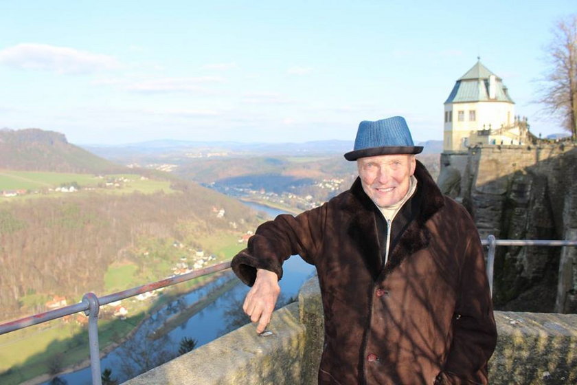 Karel Gott na twierdzy twierdzy Königstein