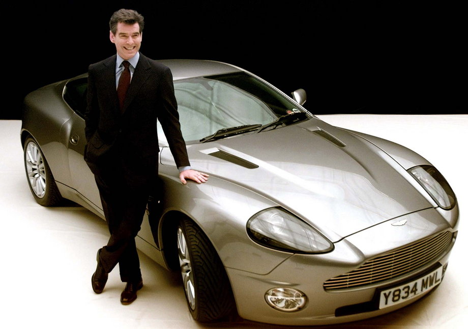 ... James Bond's Aston Martin Vanquish and ...
