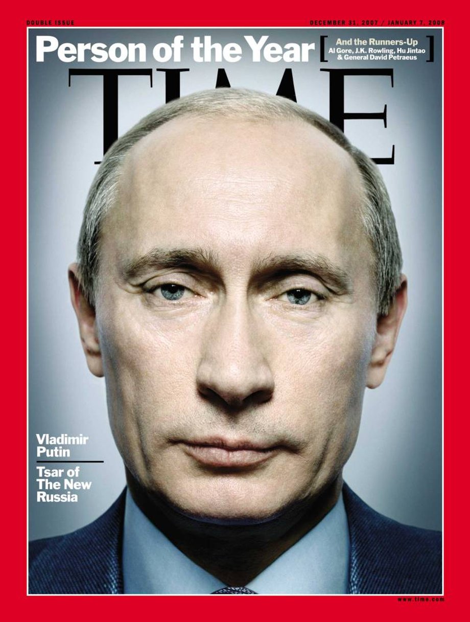 2007 - "Time" wyróżnił wtedy "cara nowej Rosji", czyli Władimira Putina