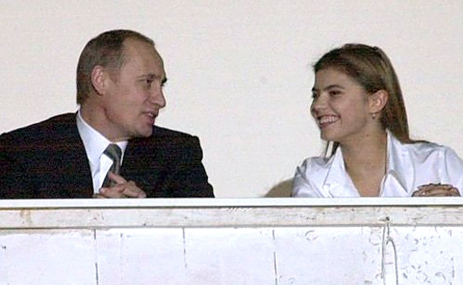 Vladimir Putin a Alina Kabaeva. 
