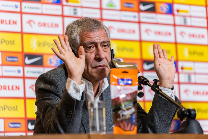 Fernando Santos, Warszawa, konferencja, marzec 2023