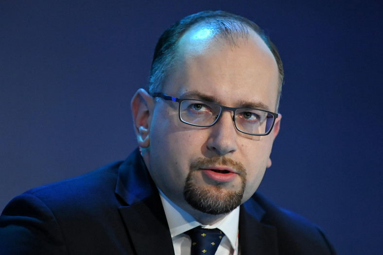 Paweł Majewski jako prezes Grupy Lotos podczas Forum Wizja Rozwoju (24.08.2020)