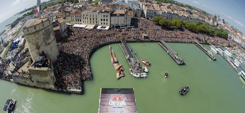 Red Bull Cliff Diving La Rochelle - Krzysztof Kolanus na 7. miejscu