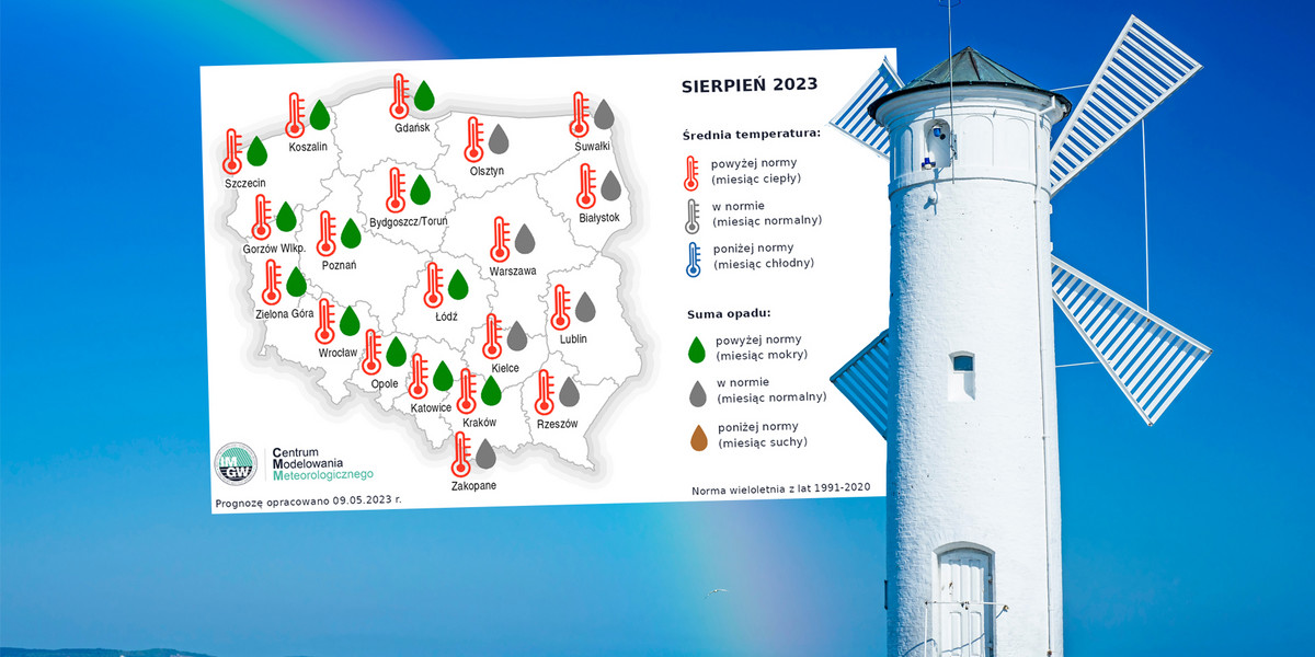 Jak wyglądają w prognozie cztery miesiące lata? Przeczytajcie.