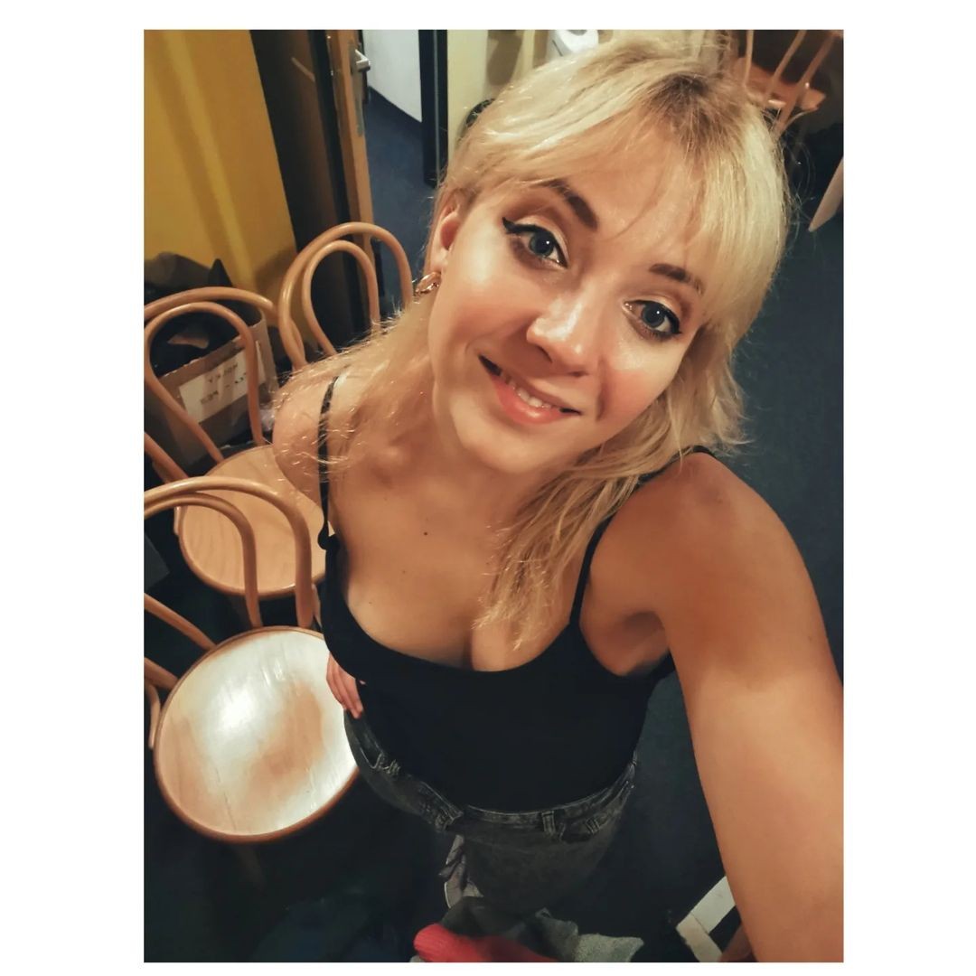 Česká herečka a speváčka Anna Slováčková. 