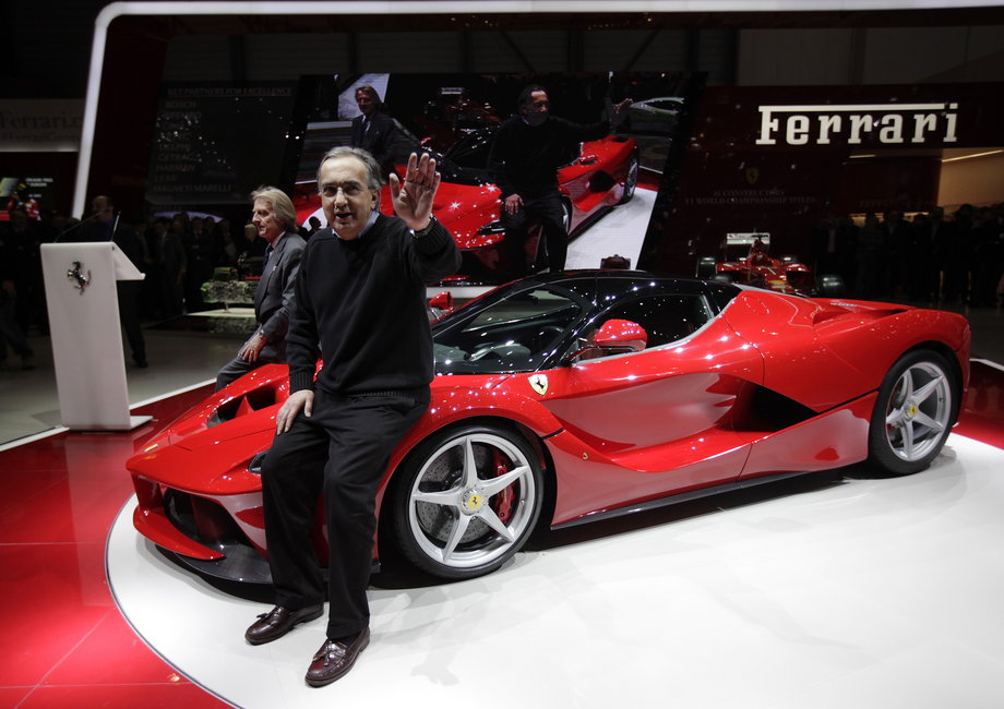 Ferrari CEO Sergio Marchionne.