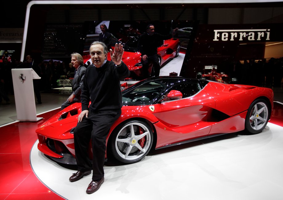 Ferrari CEO Sergio Marchionne.