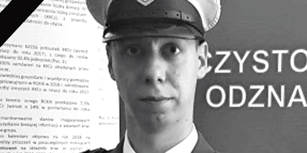 Tragiczna śmierć wrocławskiego policjanta. Zginął, gdy niósł pomoc innym.