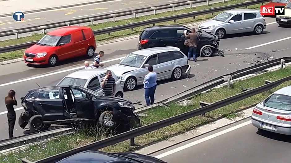 Lančani sudari su svakodnevni