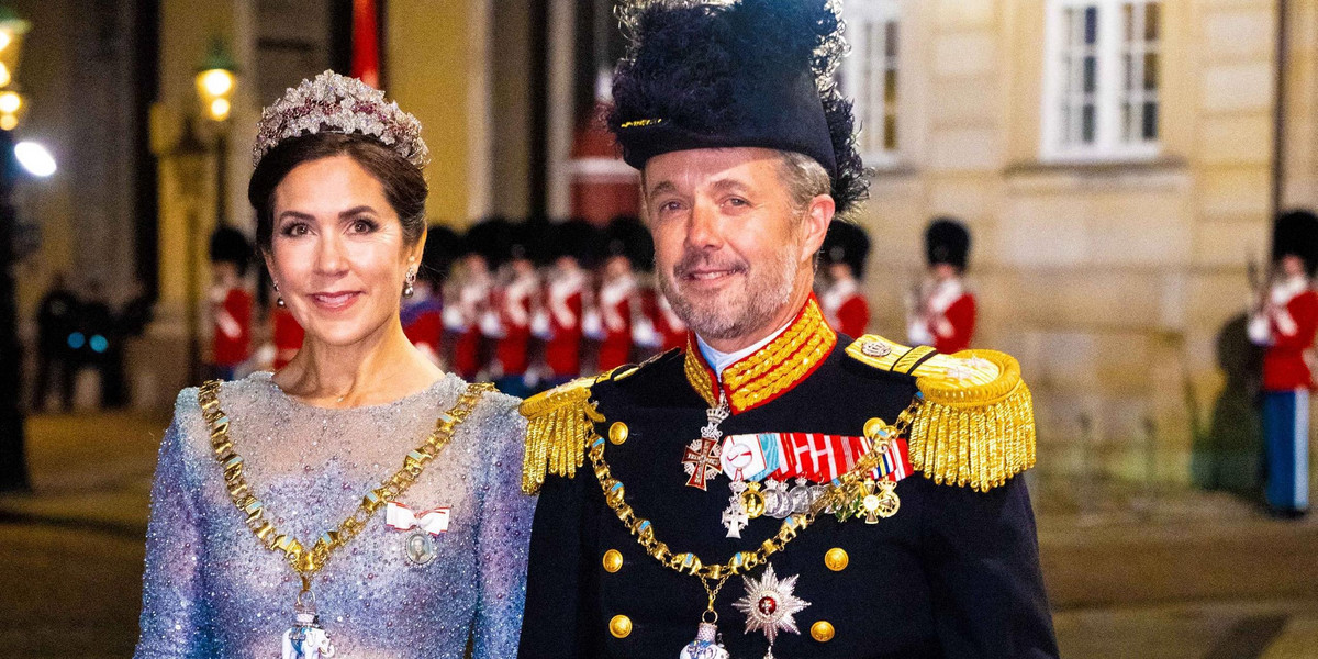 Księżna Maria i książę Fryderyk.