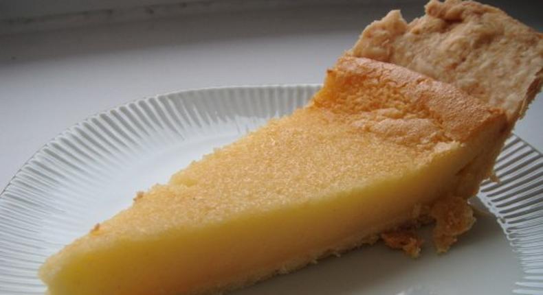 Buttermilk pie