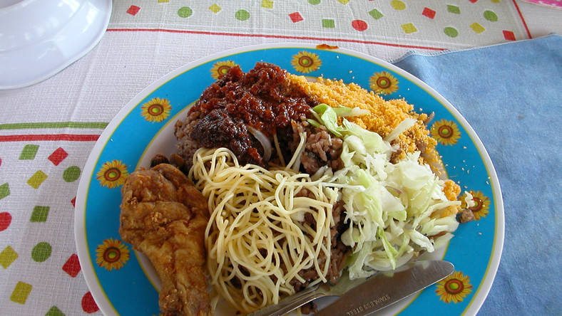Ghanaian cuisine (Waakye)