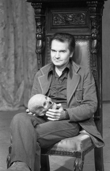 Stanisław Brejdygant podczas Turnieju Hamletów, 1977 r.