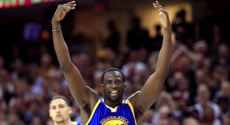 Draymond Green will try to help the Warriors, who lead this year's best-of-seven series 3-1, defeat the defending champion Cleveland Cavaliers on Monday in Oakland to capture the crown