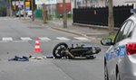 Wypadek pod Poddębicami. Zginął motocyklista