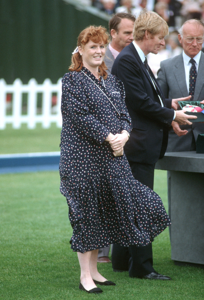 Sarah Ferguson w ciąży