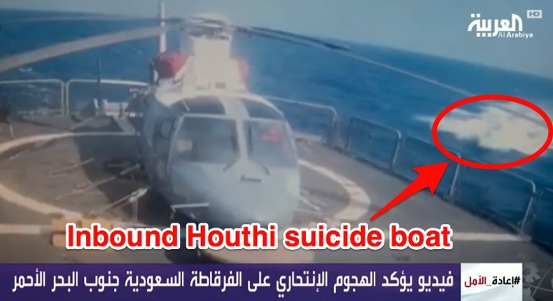 houthi suicide boat