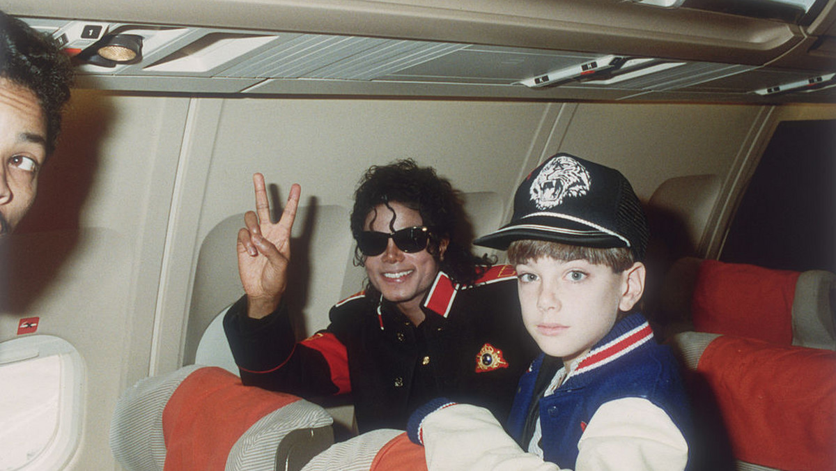 Michael Jackson i James Safechuck w 1988 r. 