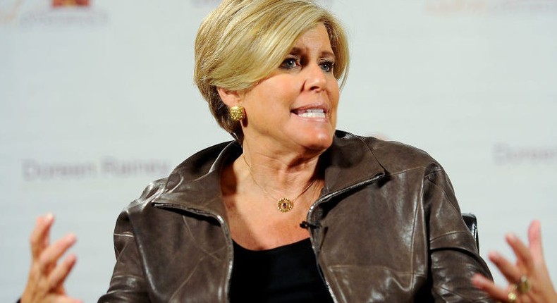 Suze Orman.