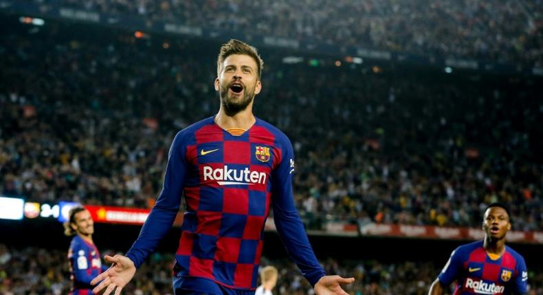 Barcelona's Gerard Pique made a move to buy Notts County last summer.