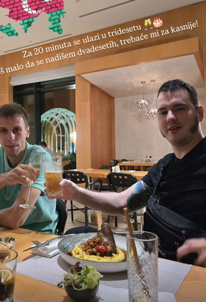 Aleksa Balašević proslavio rođendan