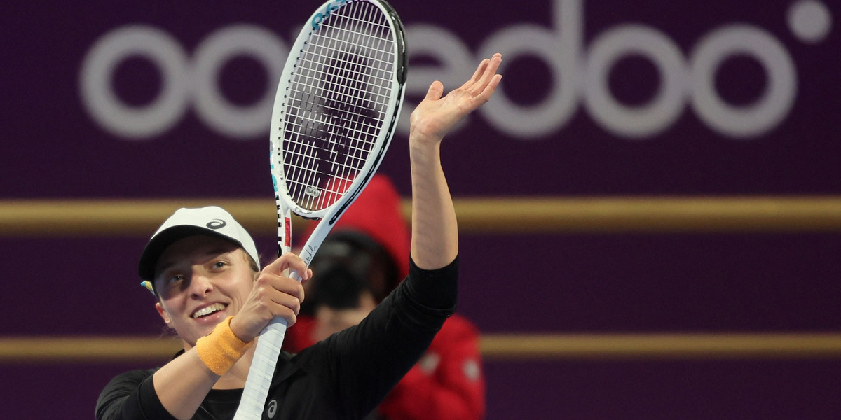 Iga Świątek - Jessica Pegula w finale WTA w Dausze.