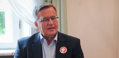 Komorowski o pomyśle Dudy: jest katastrofalny!