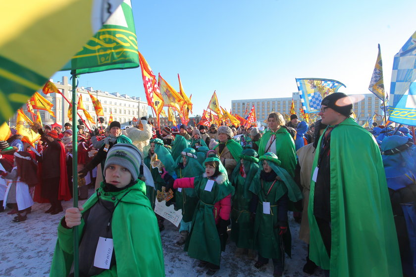 We wtorek ulicami Warszawy przeszedł Orszak Trzech Króli