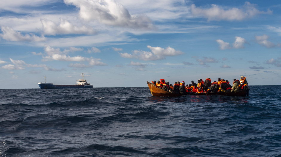 Migranci na Morzu Śródziemnym