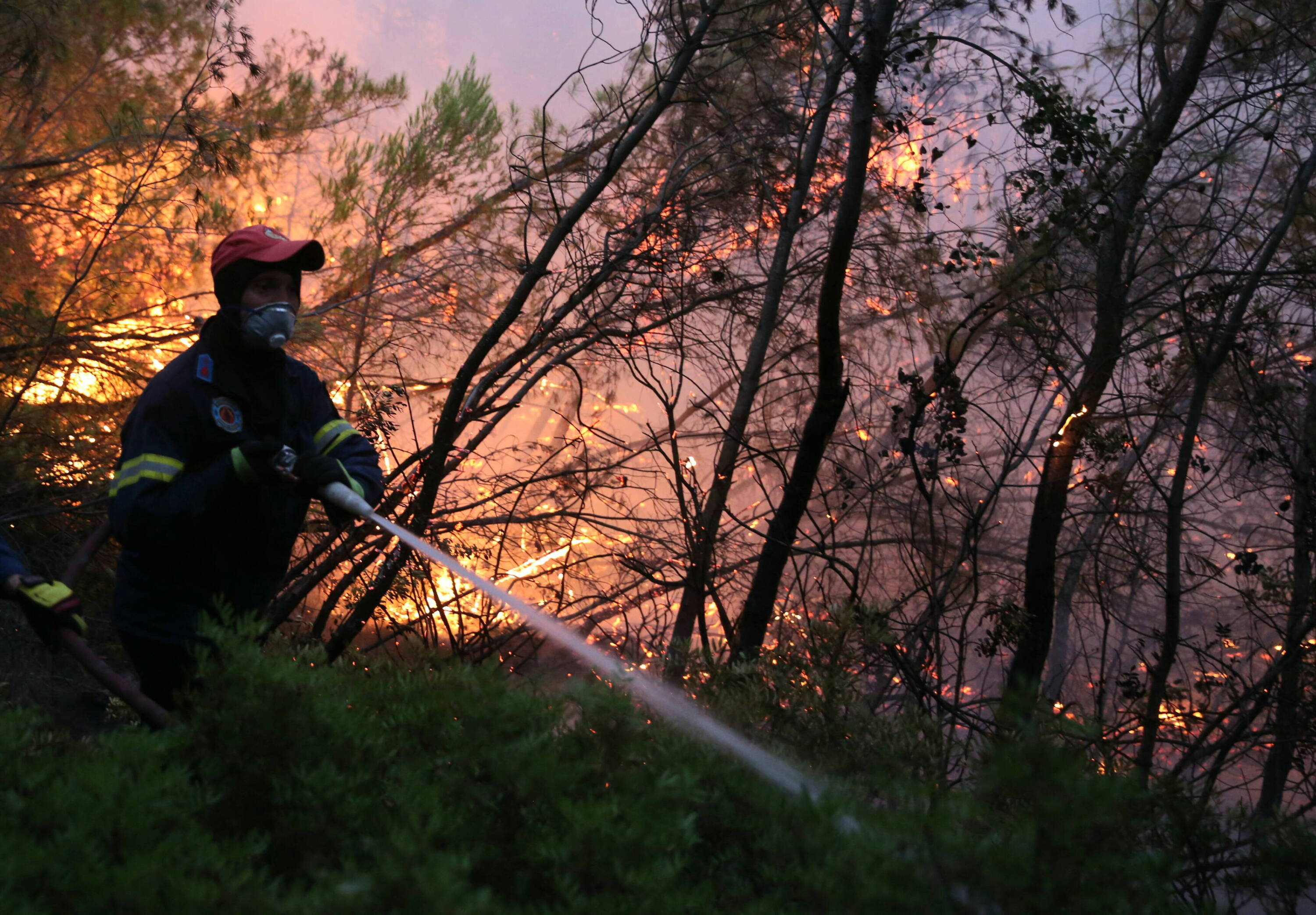 Grecja: pożary lasów i zamknięty Akropol przez upały