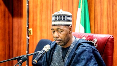 Gov Babagana Zulum of Borno State (Channels TV)