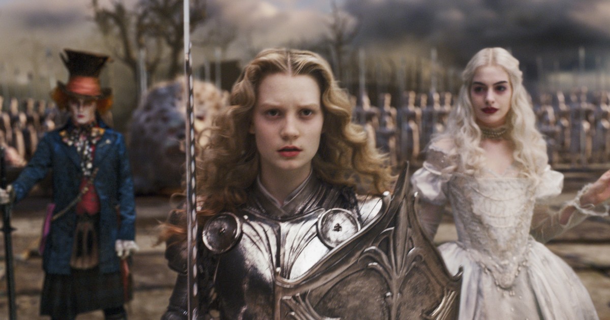 Mia Wasikowska i Johnny Depp zagrają w kontynuacji "Alicji w Krainie