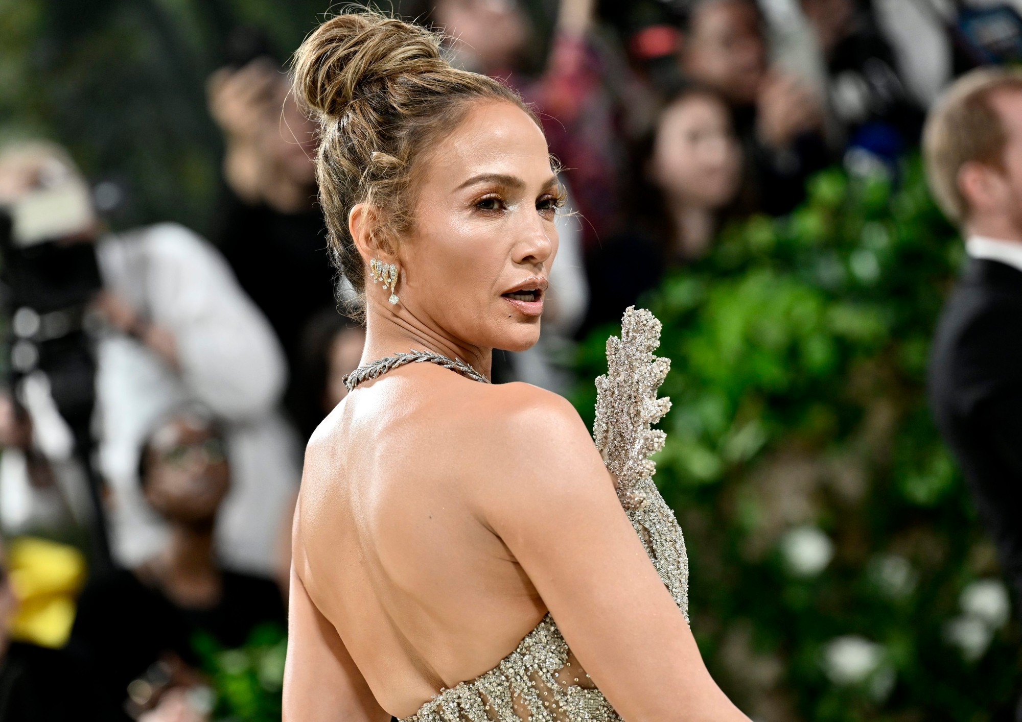 Americká speváčka, herečka, tanečnica, módna návrhárka, spisovateľka a producentka Jennifer Lopez.