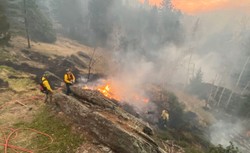 Największy pożar lasów w historii Kolorado. Ogień strawił już ponad 81 tysiący hektarów [WIDEO]