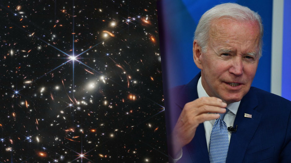 Joe Biden i pierwsze zdjęcie z teleskopu Jamesa Webba