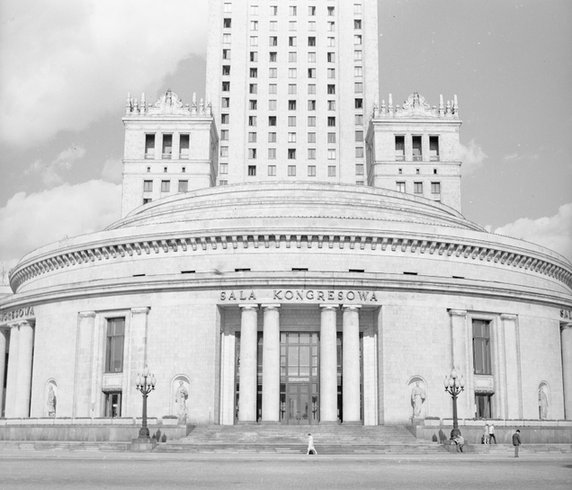 Sala Kongresowa PKiN w sierpniu 1966 r.