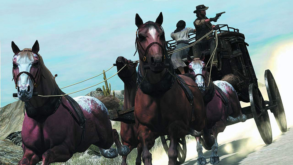 Kadr z gry "Red Dead Redemption"