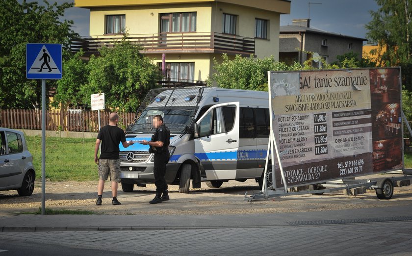 Policjanci przyjechali po pizzę