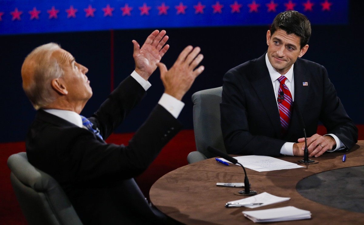 Debata w USA: Joe Biden konrta Paul Ray