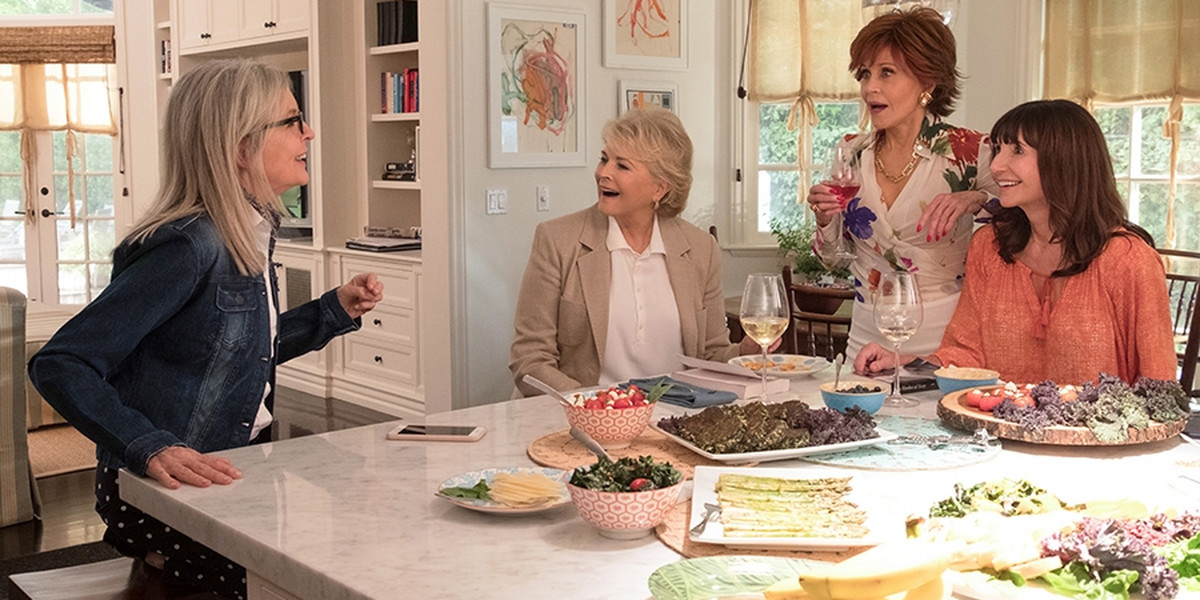 Vivian (Jane Fonda), Sharon (Candice Bergen) , Carol (Mary Steenburgen ) i Diane (Diane Keaton) – cztery kobiety sukcesu