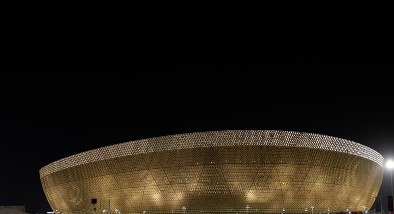 The Lusail Iconic Stadium near Doha, Qatar.AP Photo/Hassan Ammar