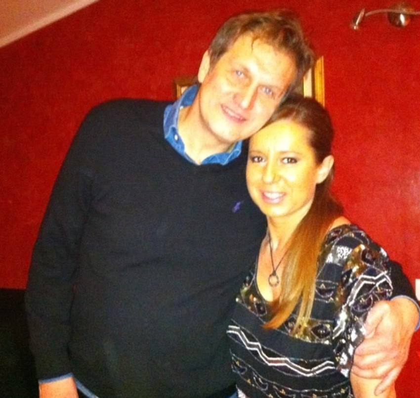 Zorica Nakić sa mužem