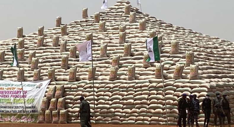 Rice pyramid to be launched in Abuja.