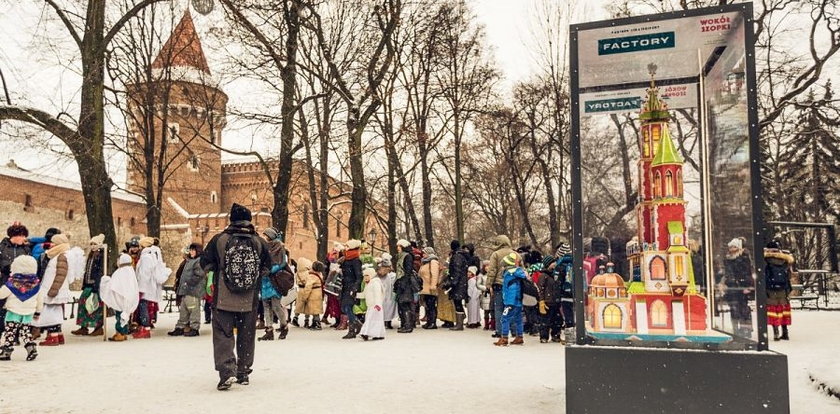 Cudeńka małej architektury na ulicach Krakowa