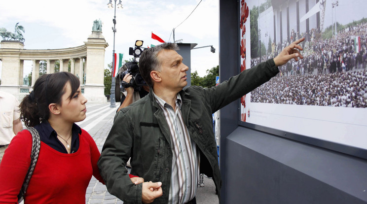 Orbán Viktor legidősebb lány, Orbán Ráhel a Corvinus oktatója /Fotó: MTI-Geberle Berci