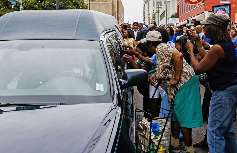 Pożegnanie 'Króla bluesa' w Memphis