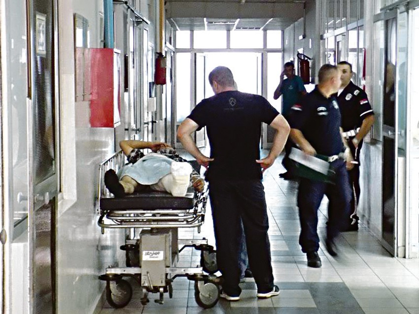 Bolnica u Leskovcu, ilustracija